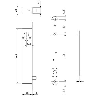 effeff 843ZY-2 maße